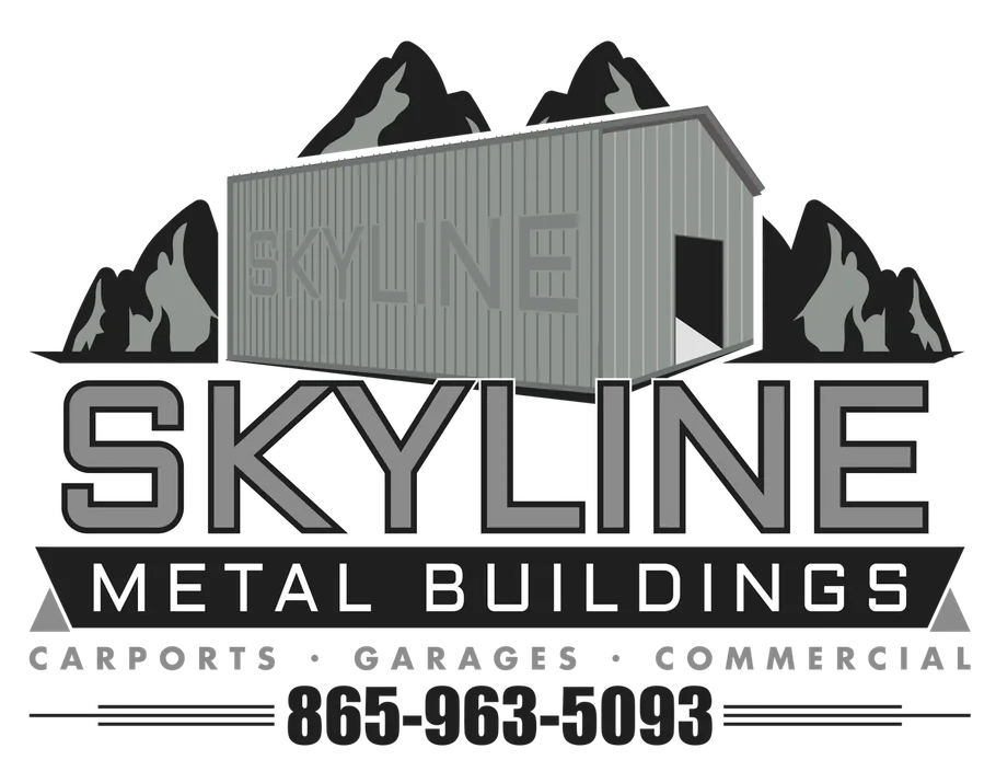 Full Size SkyLine Metal Buildings Logo